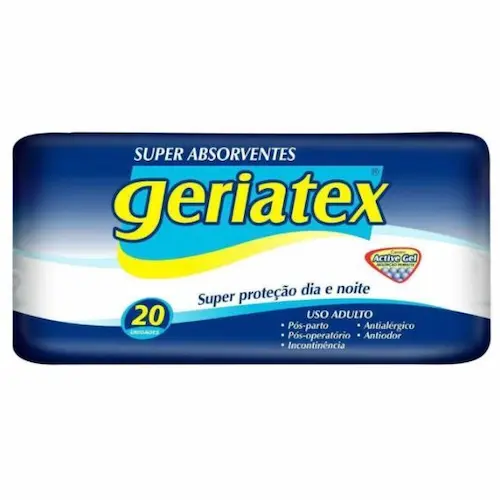 Absorvente Geriatex Adulto